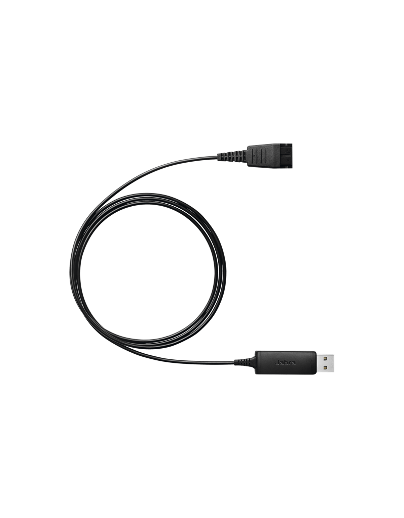 Kabel der forbinder dit bordtelefon-headset til din PC