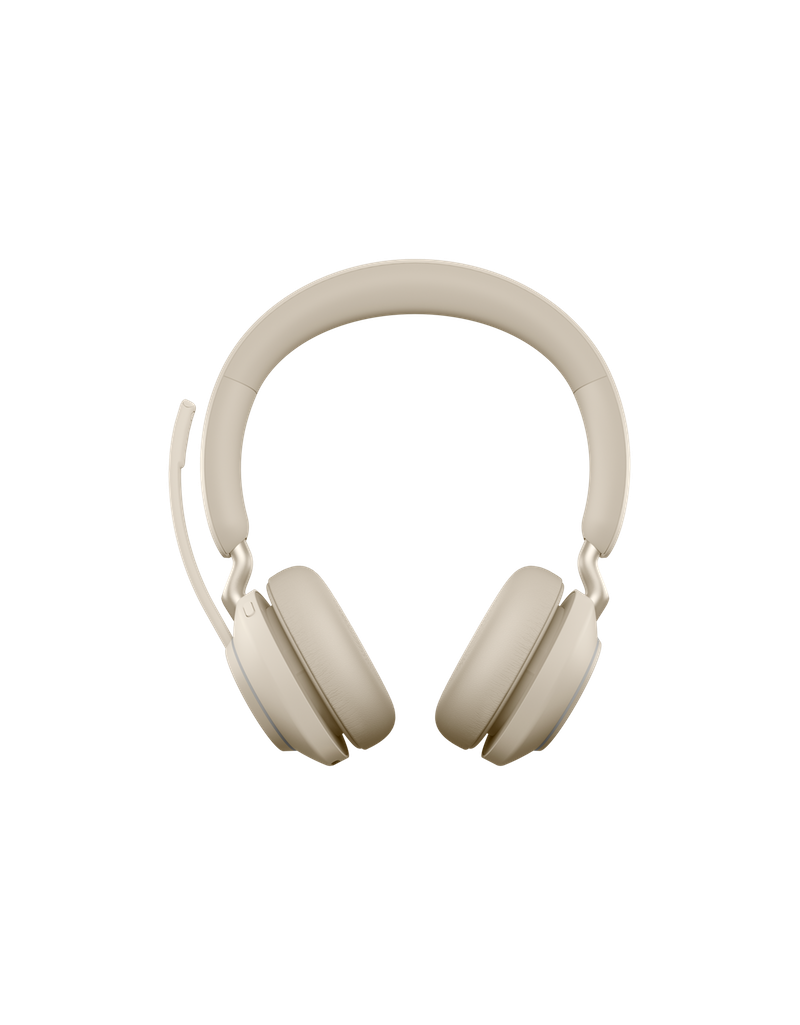 Jabra Evolve2 65 - USB-A MS Teams Stereo - Beige Jabra - 3