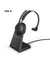 Jabra Evolve2 65 USB-A MS Mono Black m. stand Jabra - 1