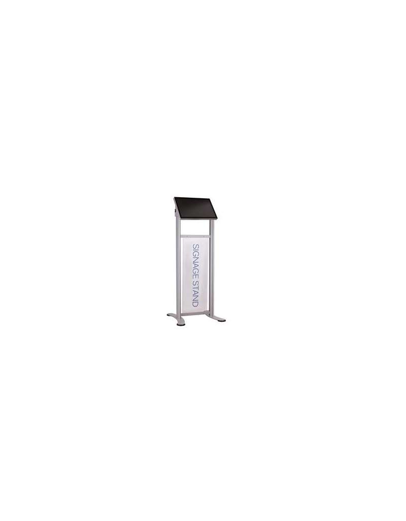 LCD stander m. banner/reklameplads  - 1