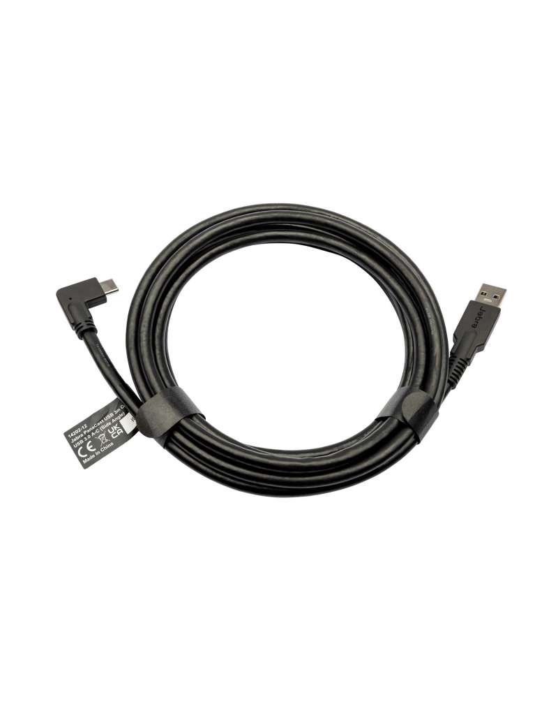 Jabra PanaCast USB Cable USB-kabel 3 m USB 3.2 Gen 1 (3.1 Gen 1) USB A USB C Sort
