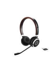 Jabra Evolve 65 Headset Kabel & trådløs Opkald musik Micro-USB Bluetooth Sort