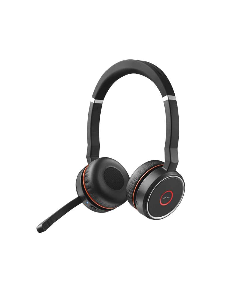 Jabra Evolve 75 Headset Kabel & trådløs Opkald musik Bluetooth Sort Jabra Evolve 75 Headset Kabel & trådløs Opkald musik Bluetooth Sort