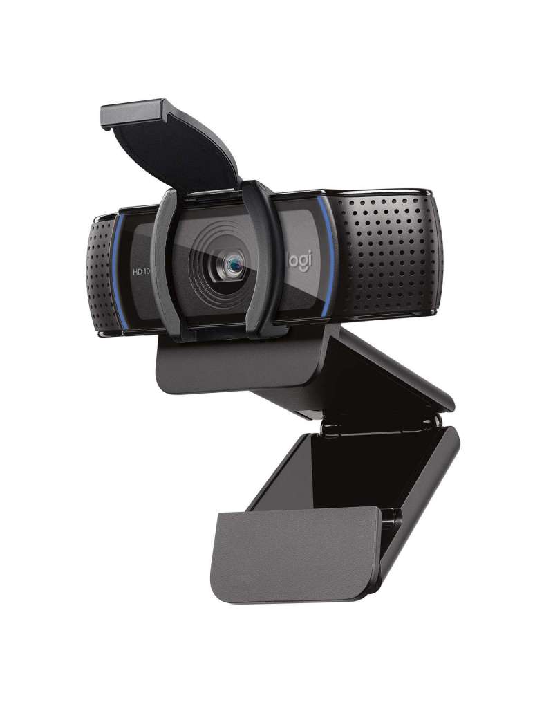 Logitech C920S HD Pro webcam 1920 x 1080 pixel USB Sort
