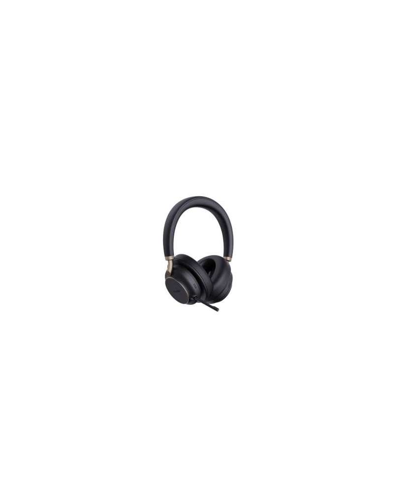 Yealink BH76 Plus UC Headset Trådløs Opkald musik USB Type-A Bluetooth Sort