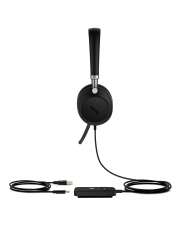Yealink UH38 Dual UC Headset Kabel & trådløs Kontor Callcenter Bluetooth Sort