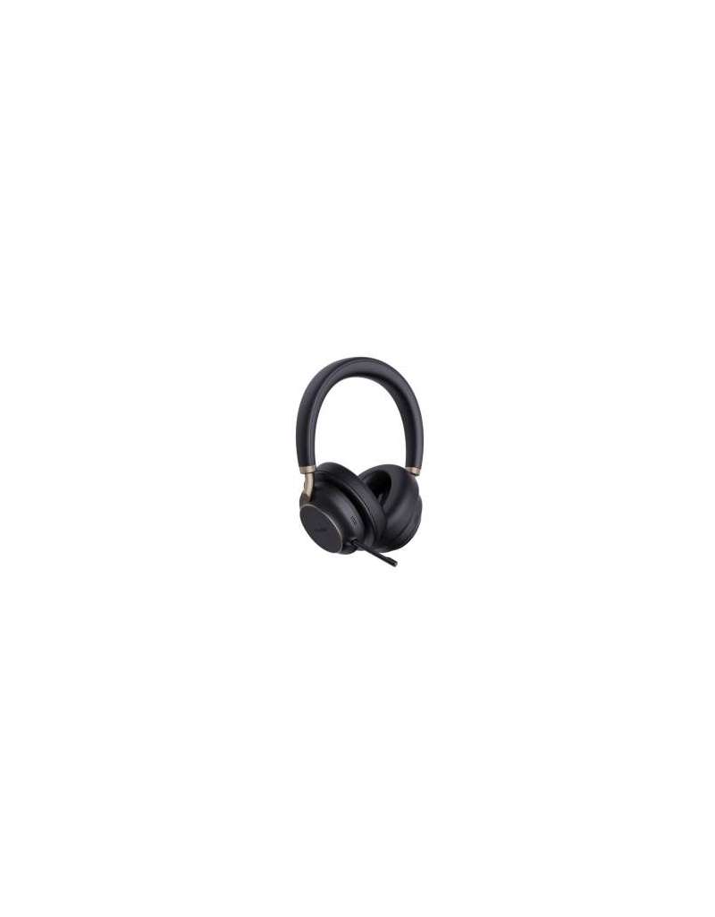 Yealink BH76 Plus Teams Headset Trådløs Opkald musik USB Type-C Bluetooth Sort
