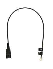 QD Cord to RJ10, straight, 0,5 meters, standard-allocation