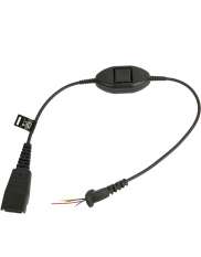 QD cord for Ascom Mute function