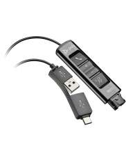 POLY|HP DA85 USB to QD Black Adapter TAA