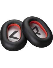 POLY|HP Voyager 8200 Black Leatherette Ear Cushions (2 Pieces)