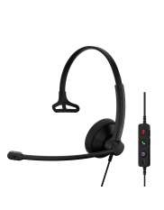 EPOS 1001419 hovedtelefoner headset Ledningsført Kontor Callcenter USB Type-C   USB Type-A Sort
