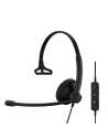 EPOS 1001419 hovedtelefoner headset Ledningsført Kontor Callcenter USB Type-C   USB Type-A Sort