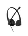 EPOS 1001421 hovedtelefoner headset Ledningsført Kontor Callcenter USB Type-C   USB Type-A Sort