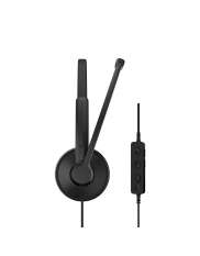 EPOS 1001421 hovedtelefoner headset Ledningsført Kontor Callcenter USB Type-C   USB Type-A Sort