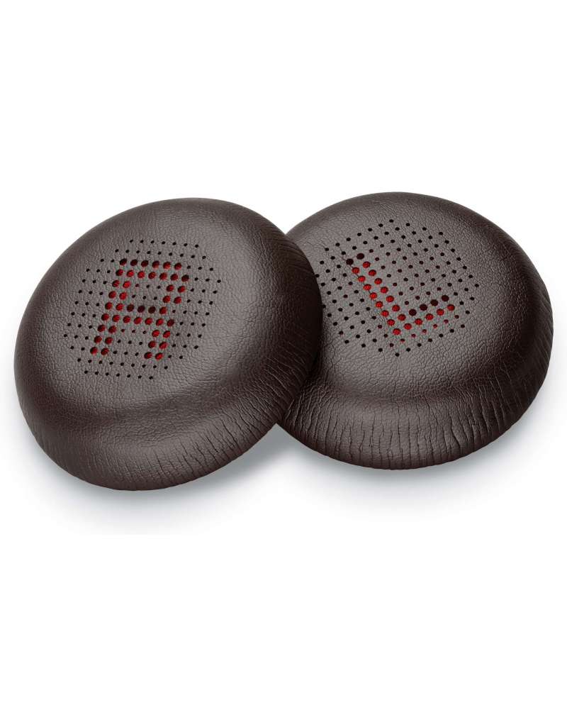 Poly Blackwire 7225-ørepuder i kunstlæder, espresso (2 stk.)
