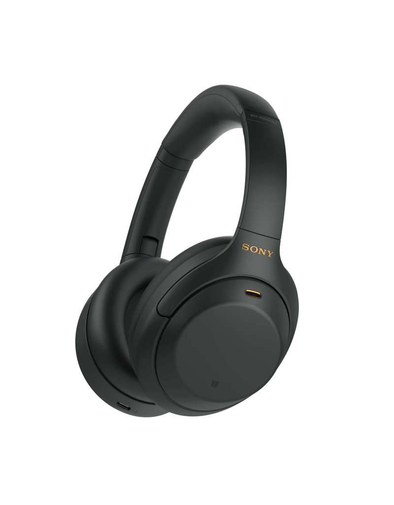 Sony WH-1000XM4 Hovedtelefoner Trådløs Headset Opkald musik USB Type-C Bluetooth Sort