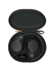 Sony WH-1000XM4 Hovedtelefoner Trådløs Headset Opkald musik USB Type-C Bluetooth Sort