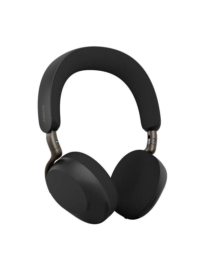 Jabra Evolve3 75 Headset Trådløs Opkald musik USB Type-A Bluetooth Sort