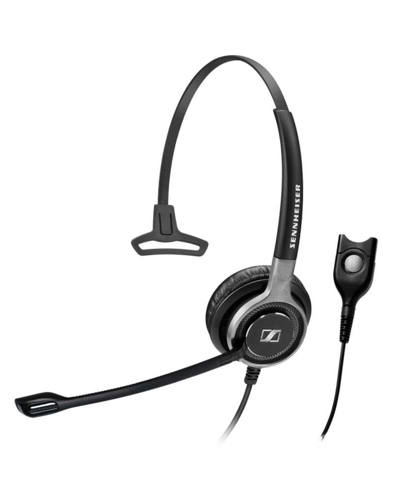 Sennheiser SC 632. Headsettet har EasyDisconnect stik.